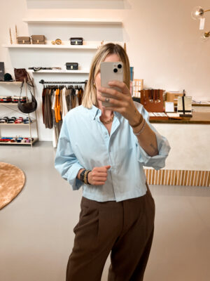 MSCHLiene Zenika Shirt | Ice Water - MSCH Copenhagen