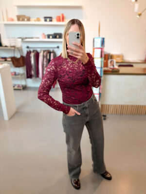 Alternative view of YASLacey Lace Top | Port Royale - Y.A.S