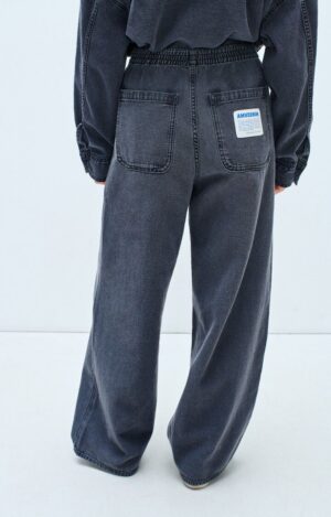 Alternative view of JAZY Broek | Black - American Vintage