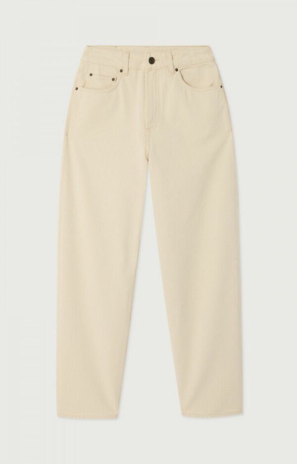 SNOPDOG Balloon Jeans | Ecru - American Vintage