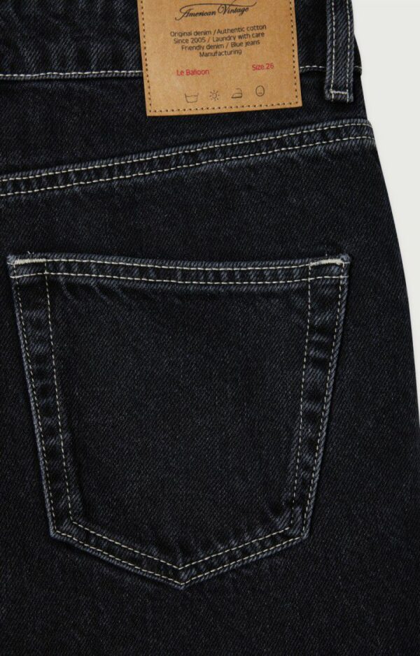 YOPDAY Balloon Jeans | Black Vintage - American Vintage - Afbeelding 2