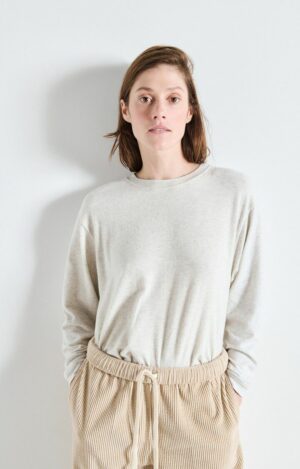 Alternative view of YPAWOOD T-Shirt | Gris Chine - American Vintage