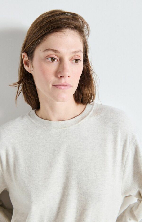 YPAWOOD T-Shirt | Gris Chine - American Vintage - Afbeelding 3