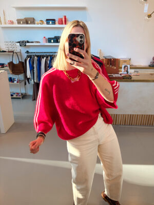 VITOW Knit | Red Melange - American Vintage