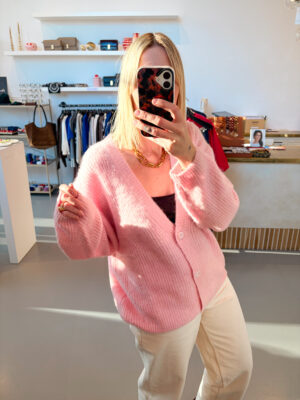 EAST Cardigan | Cotton Candy Melange - American Vintage