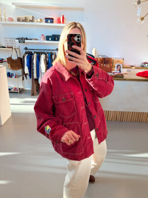 YMOBAY Jacket | Bordeaux - American Vintage