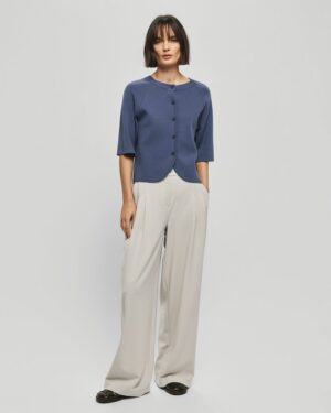 Alternative view of MSCHAubree East 2/4 Cardigan | Vintage Indigo - MSCH Copenhagen