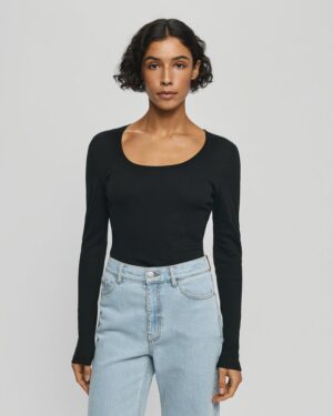 MSCHJeanie Rasmia U Top | Black - MSCH Copenhagen