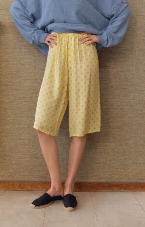 BOVALOW Shorts | Yellow/Blue - American Vintage