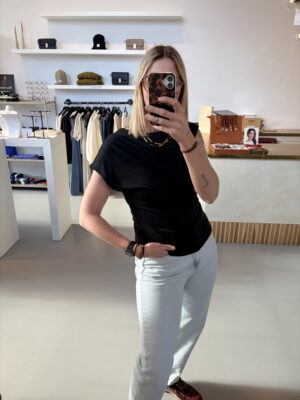 Alternative view of SLFMolly Top | Black - Selected Femme