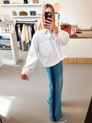 YASPamela Wide Jeans | Medium Blue Denim - Y.A.S