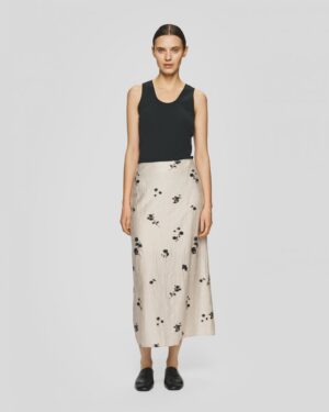 MSCHRianne Skirt | Oatmeal Flower - MSCH Copenhagen
