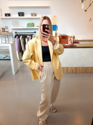 Alternative view of SLWRita Oversized Blazer | Italian Straw Melange - Selected Femme