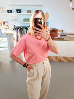 MSCHMoaMelea Tee | Candle Peach - MSCH Copenhagen