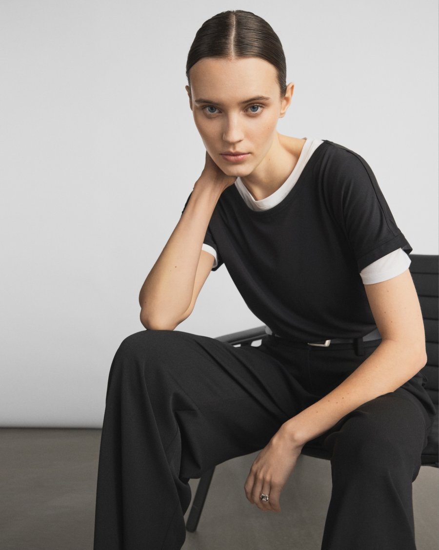 MSCHFenya Modal Tee | Black - MSCH Copenhagen