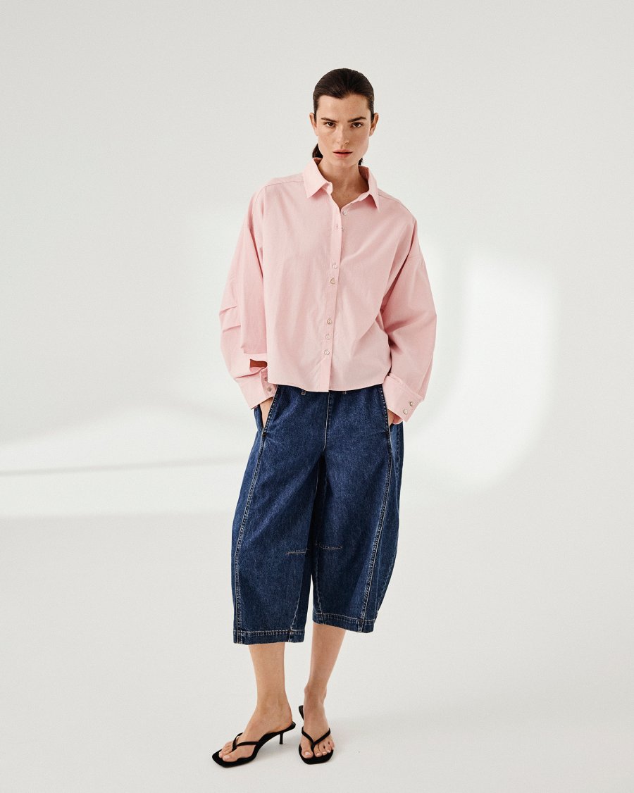 MSCHNesrine Selmina Shirt | Lotus - MSCH Copenhagen - Afbeelding 4