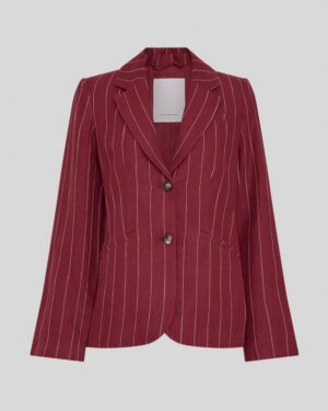 MSCHClaritta Loose Blazer | Rhubarb/Sand - MSCH Copenhagen