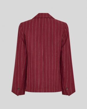 Alternative view of MSCHClaritta Loose Blazer | Rhubarb/Sand - MSCH Copenhagen