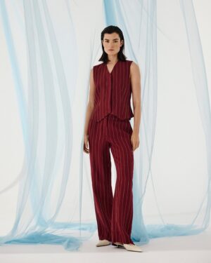 MSCHClaritta Pants | Rhubarb/Sand - MSCH Copenhagen