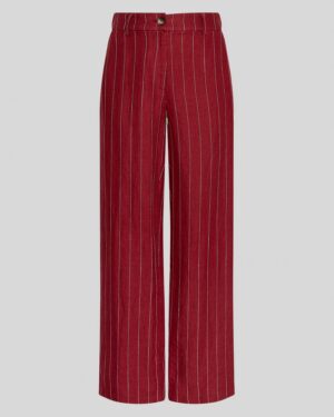 Alternative view of MSCHClaritta Pants | Rhubarb/Sand - MSCH Copenhagen