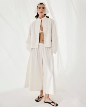 MSCHJosilyn HW Skirt Pants | Egret - MSCH Copenhagen
