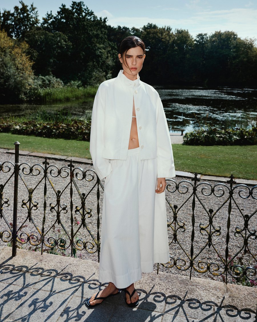 MSCHJosilyn HW Skirt Pants | Egret - MSCH Copenhagen - Afbeelding 4