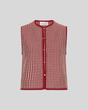 Alternative view of MSCHPriscilla Vest | Rhubarb/Sand - MSCH Copenhagen