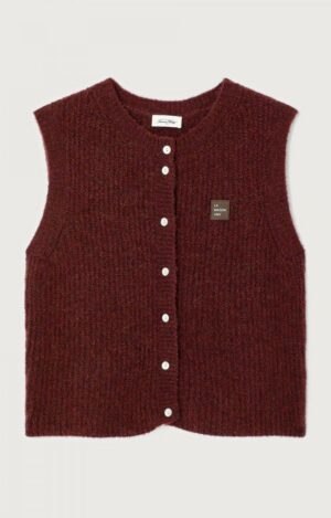 EAST Gilet | Acerola Chine - American Vintage
