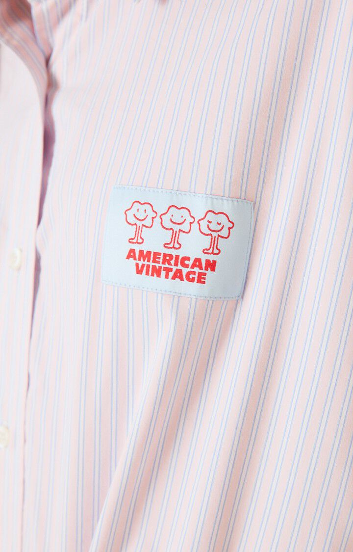 SOABIRD Blouse | Zacht Gestreept - American Vintage - Afbeelding 2