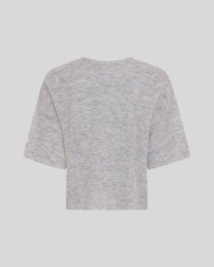 Alternative view of MSCHAurelia 2/4 Cardigan | Light Grey Melange - MSCH Copenhagen