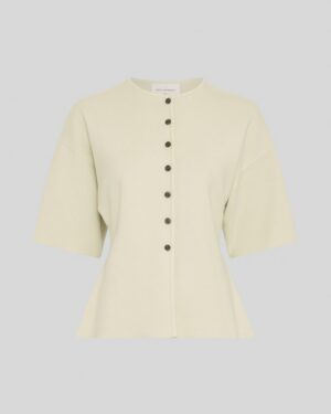 Alternative view of MSCHMirielle East 2/4 Cardigan | Sand - MSCH Copenhagen