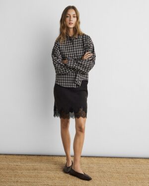 Alternative view of MSCHVictoria Thea Skirt | Black - MSCH Copenhagen