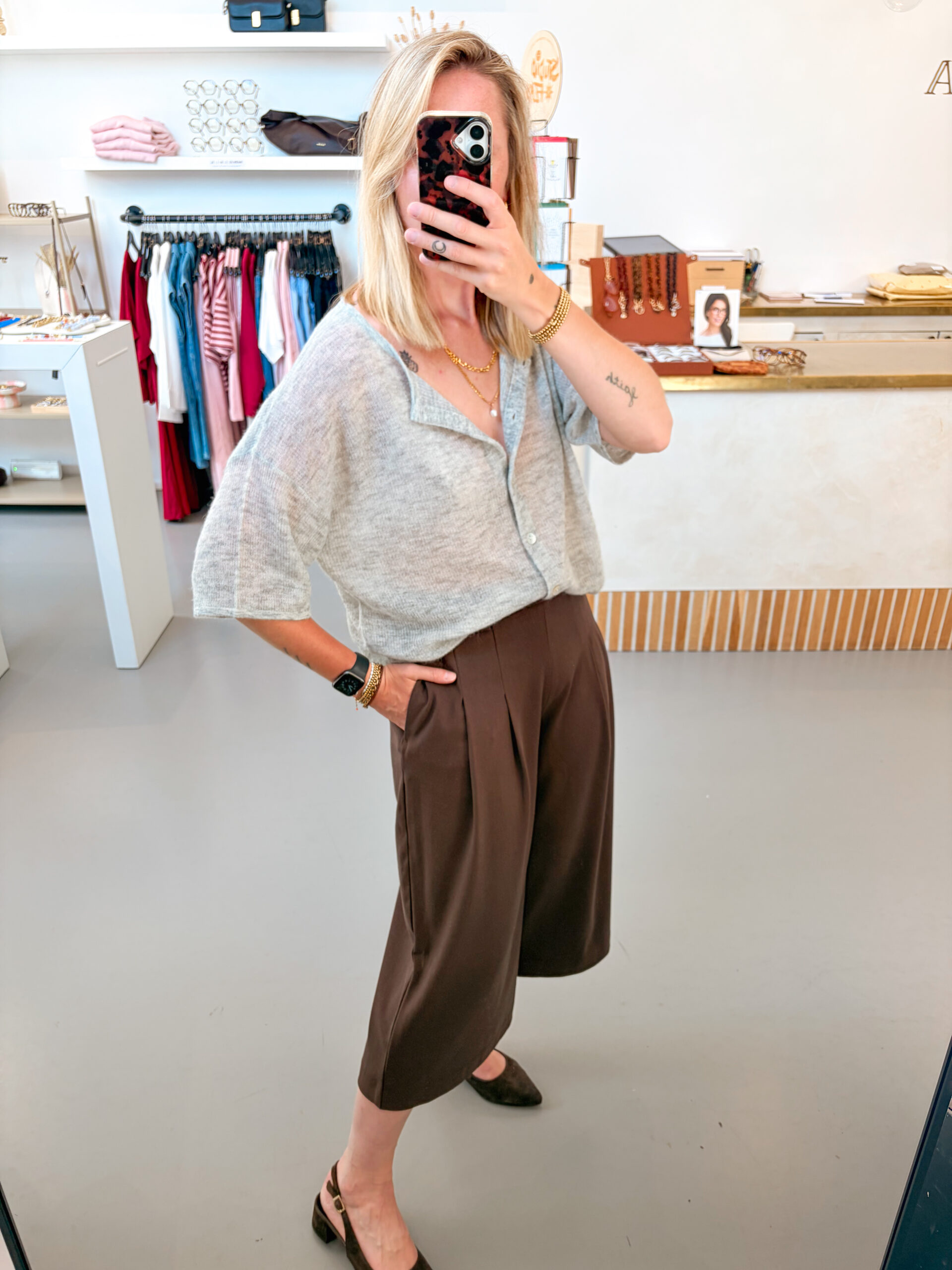 MSCHMaryla Henrika HW Culotte Pants | Hot Fudge - MSCH Copenhagen