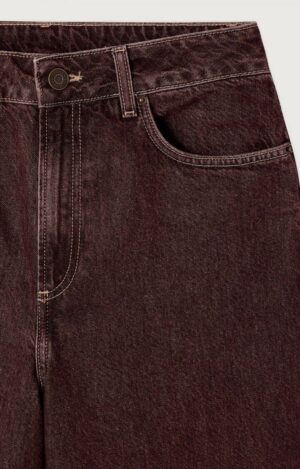 Alternative view of OSHOW Jeans Balloon | Raisin - American Vintage