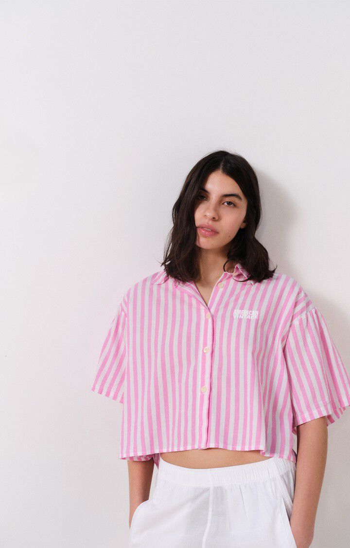VEXTOWN Blouse | Rose Stripe - American Vintage - Afbeelding 4