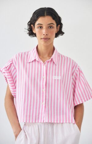 VEXTOWN Blouse | Rose Stripe - American Vintage
