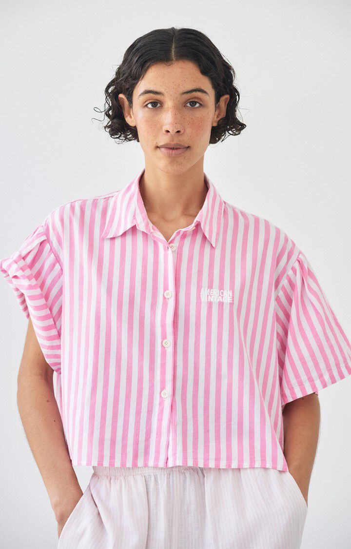VEXTOWN Blouse | Rose Stripe - American Vintage