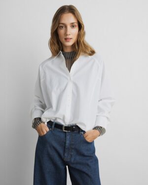 Alternative view of MSCHJanie Illenora Top | Black Check - MSCH Copenhagen