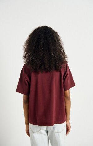 Alternative view of FIZVALLEY T-Shirt | Bordeaux - American Vintage