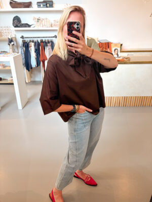 YASKaren 3/4 Top | Coffee Bean - Y.A.S