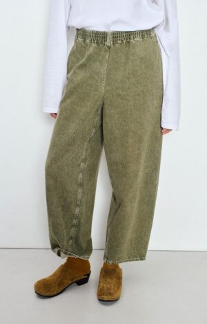 UZATOWN Broek | Olive - American Vintage