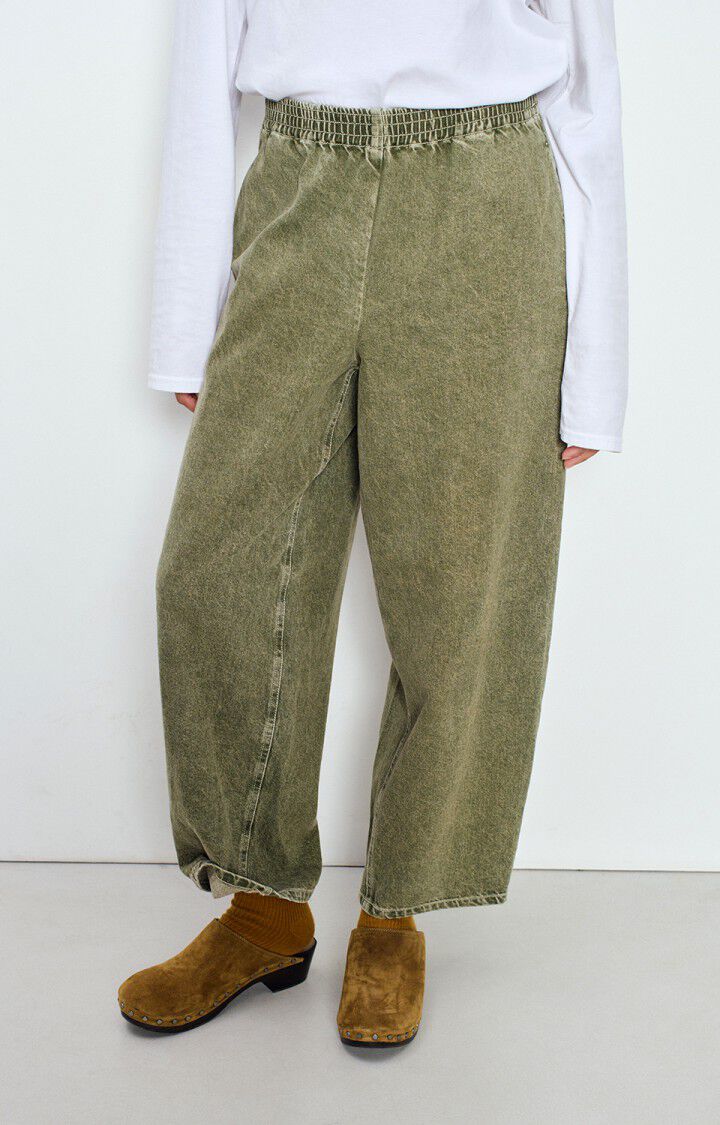UZATOWN Broek | Olive - American Vintage