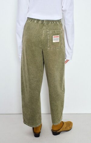 Alternative view of UZATOWN Broek | Olive - American Vintage