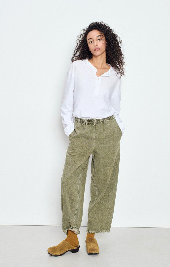 UZATOWN Broek | Olive - American Vintage - Afbeelding 4