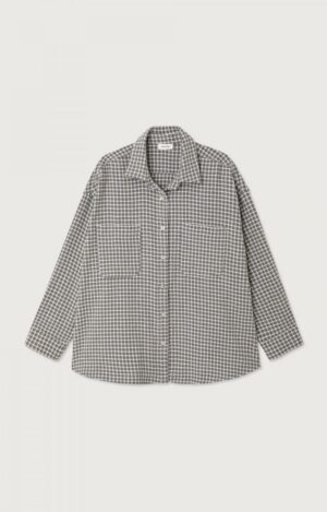 HOXCITY Flanelle Hemd | Misty Check - American Vintage