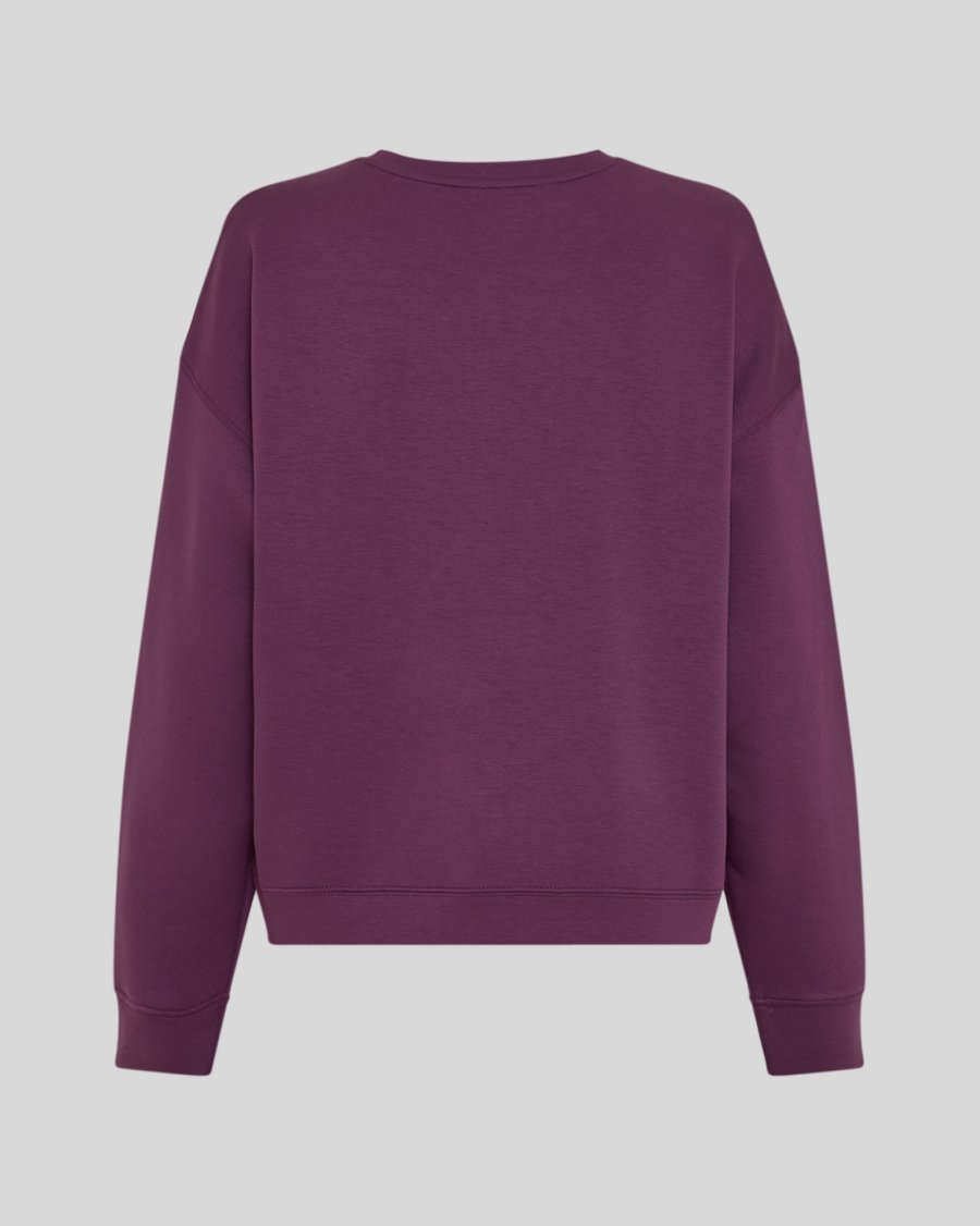 MSCHIma Sweatshirt | Purple - MSCH Copenhagen - Afbeelding 3