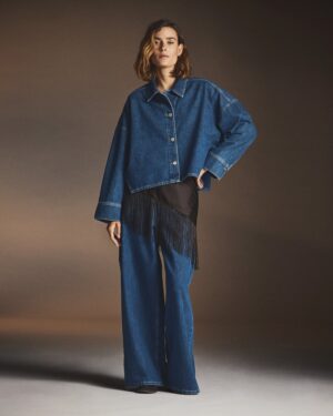MSCHLoa Lis Denim Shirt | Mid Blue Wash - MSCH Copenhagen