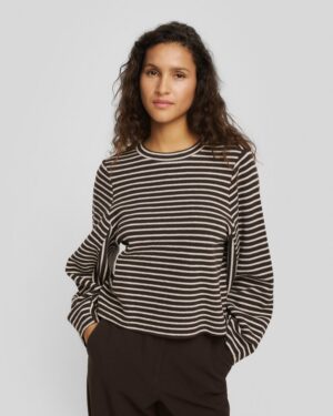 MSCHSofia Sweatshirt | Molé/Oatmeal - MSCH Copenhagen