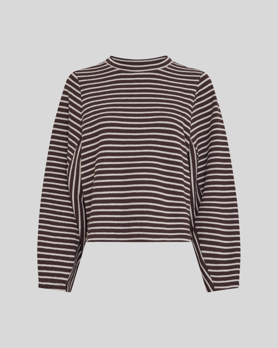 MSCHSofia Sweatshirt | Molé/Oatmeal - MSCH Copenhagen - Afbeelding 2