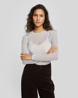 MSCHJanie Illenora Top | Light Blue - MSCH Copenhagen